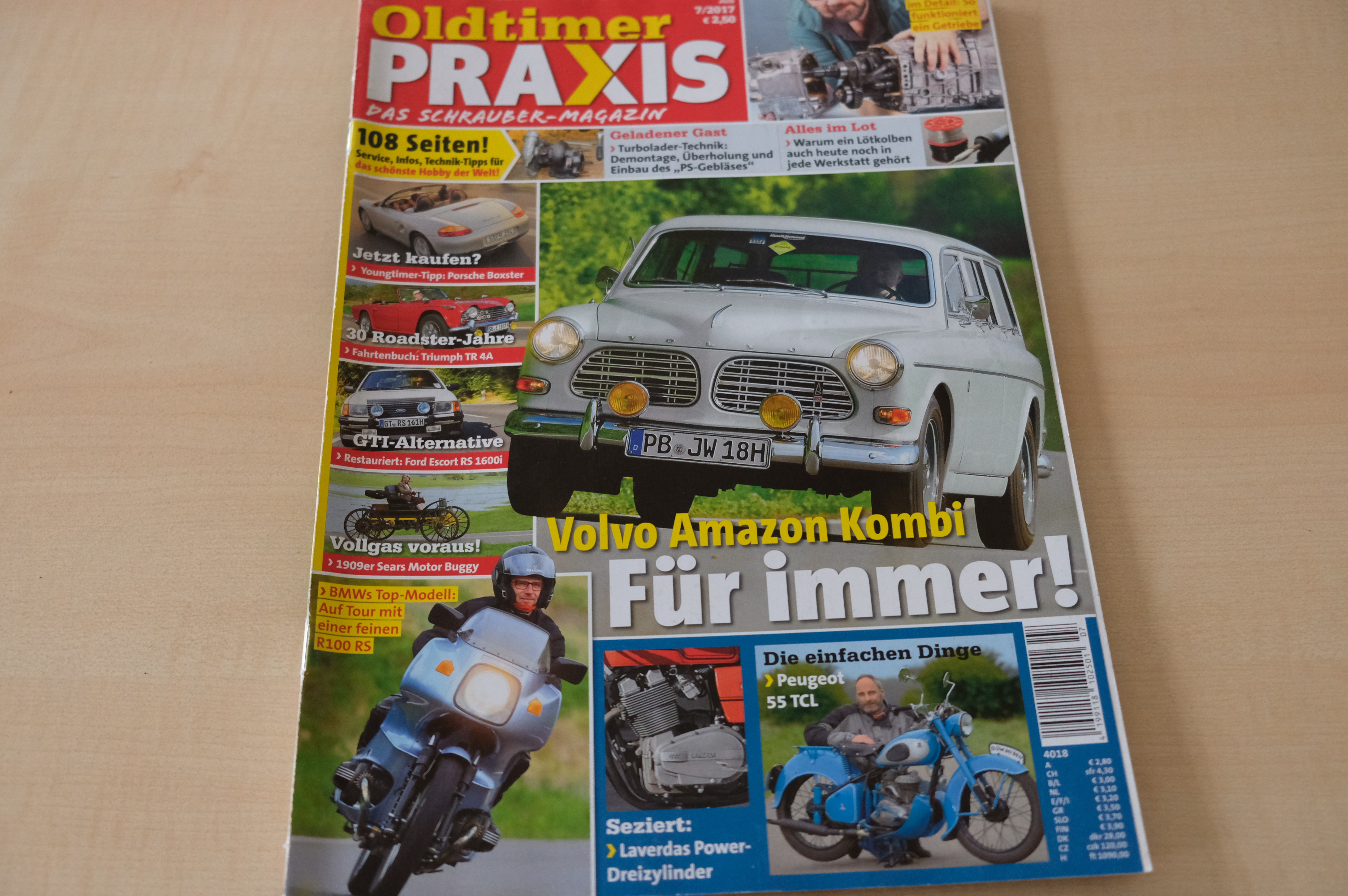 Deckblatt Oldtimer Praxis (07/2017)